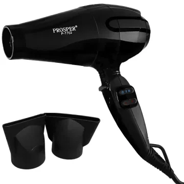 Secador de Cabelo Prosper P-7702 6.000 watts 110V ~ 50 60 Hz - Preto