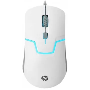 Mouse Gaming HP m100 USB até 1.600 DPI - Branco
