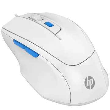 Mouse Gaming HP m150 USB até 1.600 DPI - Branco