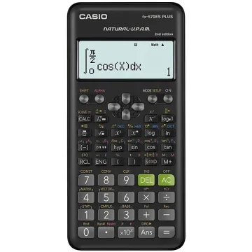 Calculadora Científica Casio fx-570ES Plus 2nd Edition com 417 Funções - Preto