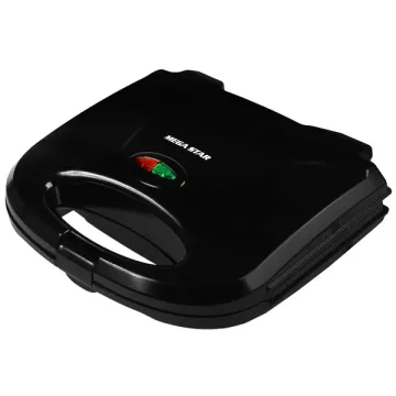 Sanduicheira MegaStar TX8863 800 watts 110V ~ 60Hz - Preta
