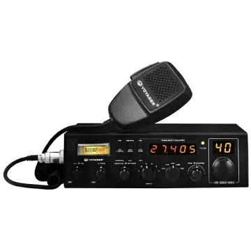 Rádio PX Voyager VR-9000 MK II (EL) 271 Canais AM FM CW SSB LSB - Preto