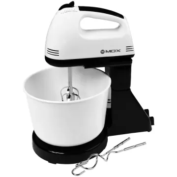 Batedeira MOX MO-EM60 400 watts 7 Velocidades 220 - 240 V ~ 50Hz - Branca Preta