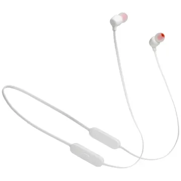 Fone de Ouvido Sem Fio JBL TUNE 125BT com Bluetooth e Microfone - Branco