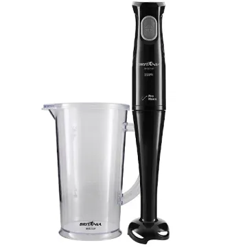 Mixer Britânia BMX350P 350 watts com Copo de 1.05 Litros 220V ~ 50 60 Hz - Preto