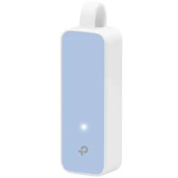 Adaptador USB para LAN TP-Link UE200 100 Mbps - Azul Branco