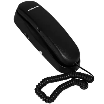Telefone Fixo MegaStar FT308 - Preto