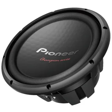 Subwoofer 12" Pioneer TS-W312D4 500 watts RMS - Preto