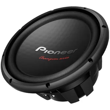 Subwoofer 12" Pioneer Champion Series TS-W312S4 500 watts RMS - Preto