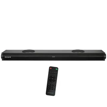 Soundbar Aiwa AWSBH22 2.2 de 130 watts RMS com Bluetooth HDMI USB - Preto