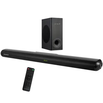 Soundbar Aiwa AWSBH21WW 2.1 de 120 watts RMS com Bluetooth HDMI USB - Preto