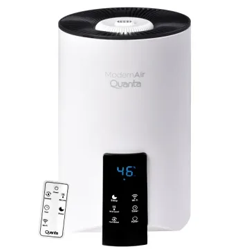Umidificador de Ar Quanta Modern Air QTUMS22 25 watts de 3.8 Litros Bivolt - Branco Preto