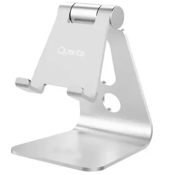Suporte para celular e Tablet de 3.5" ~ 10" Quanta QTSCM10 - Prata