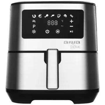 Fritadeira Elétrica Aiwa AW-FT22 1.700 watts 220V ~ 50 60 Hz - Preta Prata
