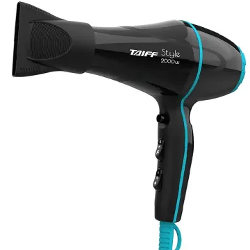 Secador de Cabelo Taiff Style 2.000 watts 220 - 230 V ~ 50 60 Hz - Preto Azul