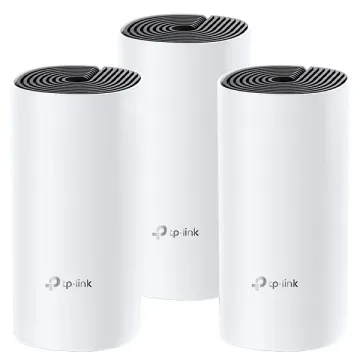 Roteador Wireless TP-Link Deco M4 AC1200 (3-PACK) Dual Band 300 + 867 Mbps (WI-FI 5)