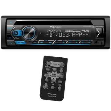 Reprodutor de CD Automotivo Pioneer DEH-S4250BT com Bluetooth USB Auxiliar - Preto