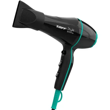 Secador de Cabelo Taiff Style 2.000 watts 127V ~ 50 60 Hz - Preto Azul