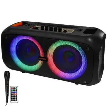 Caixa de Som Prosper P-1424 1.200 watts P.M.P.O com Bluetooth USB FM - Preta