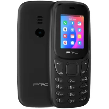 Celular IPRO K1 Dual SIM Tela de 1.8" Câmera VGA Rádio FM - Preto