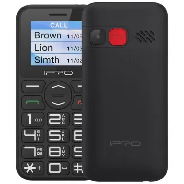 Celular IPRO F183S Dual SIM Tela de 1.8" Câmera 0.08MP e Rádio FM - Preto