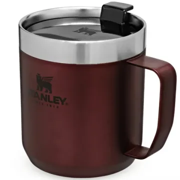 Caneca Térmica Stanley Classic Legendary Camp Mug de 354 ml - Wine Red
