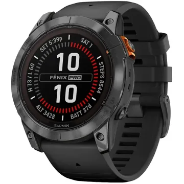 Smartwatch Garmin Fenix 7X Pro Solar 010-02778-01 51 mm com GPS Wi-Fi - Preto