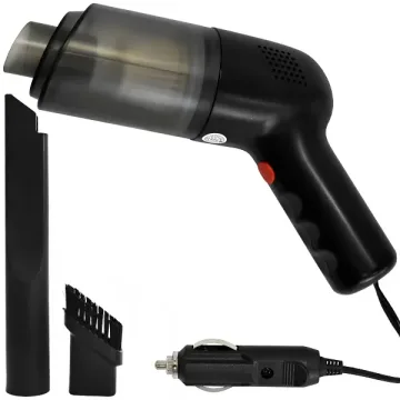 Aspirador Portátil  para Carro Satellite A-CV1201 12V - Preto Cinza