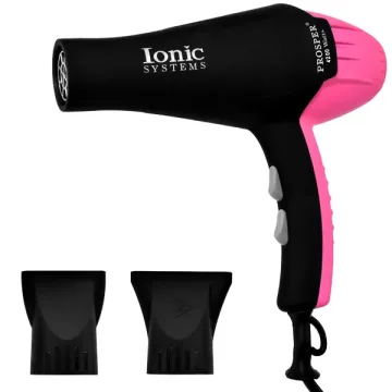 Secador de Cabelo Prosper P-6800 4.200 watts 110 - 120 V ~ 50 60Hz - Preto Rosa