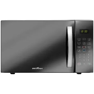 Micro-ondas Britânia PMO23EB 1.100 watts 20 Litros 220V ~ 50Hz - Branco Preto