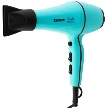 Secador de Cabelo Taiff Style SECU20 2.000 watts 127V ~ 50 60 Hz - Azul Preto
