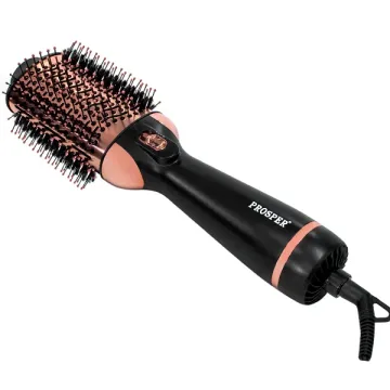 Escova Elétrica Prosper P-5800 com 1.500 watts Bivolt - Preto Dourado