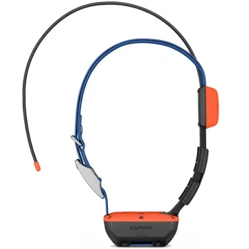 Coleira com GPS Garmin Alpha T 20 010-02447 com Iluminação LED - Azul Preta