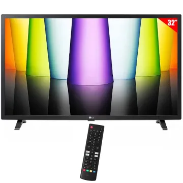 Smart TV LED 32" LG 32LQ630BPSA HD webOS AI ThinQ Wi-Fi Bluetooth com Conversor Digital