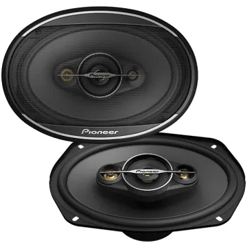 Alto-Falante de 6x9" Pioneer TS-A6968S 4 Vias 90 watts RMS - Preto