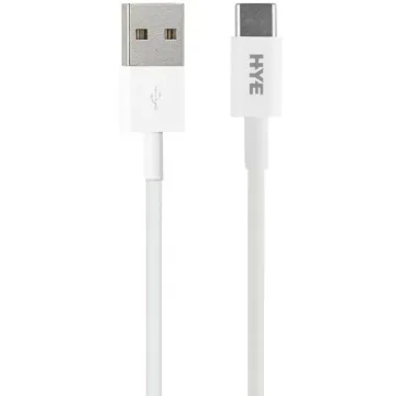 Cabo USB-C HYE HYE180UC de 1 Metro - Branco
