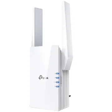Repetidor de Sinal Wi-Fi TP-Link AX1800 RE605X 574 Mbps em 2.4GHz + 1.201 Mbps em 5GHz - Branco