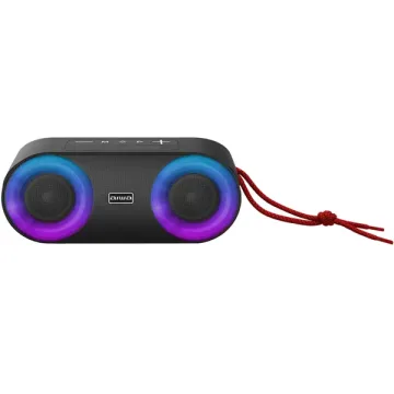 Speaker Aiwa AWSJ215 20 watts com Bluetooth Rádio FM Auxiliar Micro SD - Preto