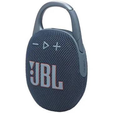Speaker JBL Clip 5 7 watts RMS com Bluetooth - Azul