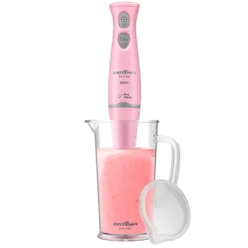 Mixer Britânia BMX370RS 350 watts com Copo de 800 ml 220V ~ 50 60 Hz - Rosa