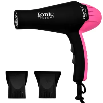 Secador de Cabelo Prosper P-6800 4.200 watts 220 - 240 V ~ 50 60 Hz - Preto Rosa