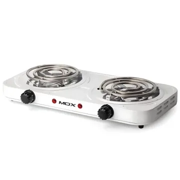 Fogareiro Elétrico MOX MO-HP241 2.000 watts 220 - 240V ~ 60Hz - Branco