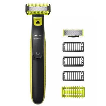 Barbeador Philips OneBlade QP2824 10 Recarregável - Preto Verde