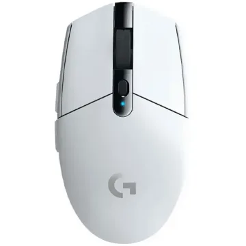 Mouse Gaming Sem Fio Logitech G305 até 12.000 DPI - Branco
