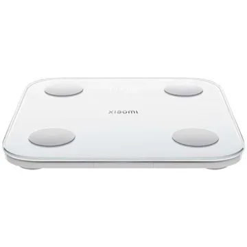 Balança Digital para Peso Corporal Xiaomi Body Composition Scale S400 MJTZC01YM até 150 kg com Bluetooth - Branco