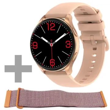 Relógio Blackview X20 com Bluetooth - Dourado Rosa + Pulseira