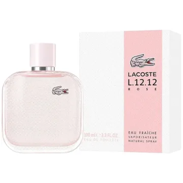 Perfume Feminino Lacoste L.12.12 Rose Eau Fraiche EDT 100 ml