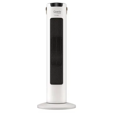 Aquecedor Quanta DuoFlow180 QTED180 2.000 watts Ajustável 220V ~ 50 60Hz - Branco Preto
