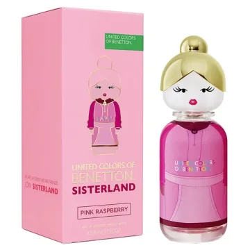 Perfume Feminino Benetton Sisterland Pink Raspberry EDT 80 ml