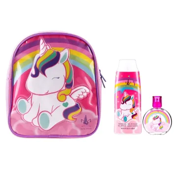 Kit Perfume Infantil Eau My Unicorn EDT 50 ml + Gel de Banho + Mochila